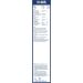Bosch Wischerblatt H405 3397004764 Bosch Wischerblatt H405 3397004764