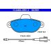 Bremsbelagsatz Fiat P. Punto 1.1-1.2/1.7D 93-03 13.0460-3951.2 Bremsbelagsatz Fiat P. Punto 1.1-1.2/1.7D 93-03 13.0460-3951.2