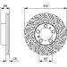 Bremsscheibe VA re 0 986 479 D25 Bremsscheibe VA re 0 986 479 D25