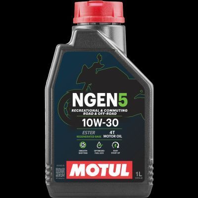 Motul 4T Nachhaltiges Motoröl NGEN 5 10W-30 1 Liter NGEN 5 10W-30 4T 111817