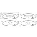 BREMBO Bremsklötze VA P 37 004 BREMBO Bremsklötze VA P 37 004