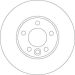 Bremsscheibe Vw P. T5 03 DF4308S