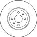 Bremsscheibe Fiat P. Stilo/Mare ( Brembo ) DF2566 Bremsscheibe Fiat P. Stilo/Mare ( Brembo ) DF2566