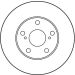 Bremsscheibe Toyota P. Avensis DF1431 Bremsscheibe Toyota P. Avensis DF1431