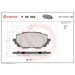 BREMBO Bremsklötze VA P 49 054