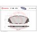BREMBO Bremsklötze VA P 83 172 BREMBO Bremsklötze VA P 83 172
