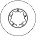 Bremsscheibe Nissan P. Trade 2.3D/3.0 01/94-10/01 DF2001