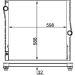 Kühler, Motorkühlung CR 1050 000S