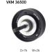 Spannrolle Nebentrieb VKM 36500