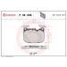 BREMBO Bremsklötze VA P 06 098 BREMBO Bremsklötze VA P 06 098