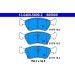 Bremsbelagsatz Toyota P. Avensis 1,6-2,0 97-03 13.0460-5809.2