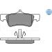 Bremsbelagsatz Vw T. Touareg/T5 02- Mit Sensor 025 243 6719/W Bremsbelagsatz Vw T. Touareg/T5 02- Mit Sensor 025 243 6719/W