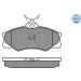 Bremsbelagsatz Vw P. T2 85-92 252097919 Bremsbelagsatz Vw P. T2 85-92 252097919