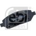 FEBI BILSTEIN Bremsbeläge 16974 FEBI BILSTEIN Bremsbeläge 16974