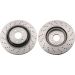 15 481 203 Bremsscheibe VA MERCEDES SL 98-01 TRW SINGLE DF6741S