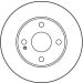 Bremsscheibe Mazda S. 323 DF2719 Bremsscheibe Mazda S. 323 DF2719
