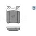 Bremsbelagsatz Db T. W210 C200-320 95 MEYLE-PD: Advanced performance and design 025 213 0515/PD Bremsbelagsatz Db T. W210 C200-320 95 MEYLE-PD: Advanced performance and design 025 213 0515/PD
