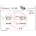 BREMBO Bremsklötze HA P 23 133 BREMBO Bremsklötze HA P 23 133