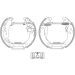 Satz Bremsbacken Ford Fiesta Iv 99-02. Ford Ka 02 Shoe Kit Pro 84060000 Satz Bremsbacken Ford Fiesta Iv 99-02. Ford Ka 02 Shoe Kit Pro 84060000