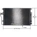 Kondensator, Klimaanlage BEHR AC 553 001S