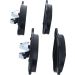 Bremsklötze VA FORD Focus,C-Max,Kuga,MAZDA,VOLVO 03 COTEC GDB1583
