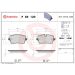 BREMBO Bremsklötze HA P 85 120 BREMBO Bremsklötze HA P 85 120