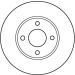 Bremsscheibe Nissan P. Almera DF4019