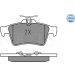 Bremsbelagsatz Opel T. Vectra C/Focus/Mazda/Volvo/Renault 252413716 Bremsbelagsatz Opel T. Vectra C/Focus/Mazda/Volvo/Renault 252413716