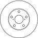 Bremsscheibe Toyota P. Rav4 DF4161 Bremsscheibe Toyota P. Rav4 DF4161