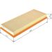 Luftfilter BMW 3 Serie 1457433616