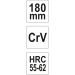 Kombinationshange Cr-V 180mm YT-6601