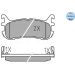 Bremsbelagsatz Mazda T. Mx-5 94- Mit Sensor MEYLE-ORIGINAL: True to OE 025 233 8713/W Bremsbelagsatz Mazda T. Mx-5 94- Mit Sensor MEYLE-ORIGINAL: True to OE 025 233 8713/W