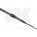 Seilzug, Feststellbremse Vw T. A6 94-05 Le/Pr 904776 Seilzug, Feststellbremse Vw T. A6 94-05 Le/Pr 904776