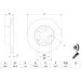 Bremsscheibe CITROEN 0 986 479 B34 Bremsscheibe CITROEN 0 986 479 B34