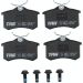 Bremsklötze HA AUDI,SEAT,VW,PEUGEOT 84 COTEC GDB823
