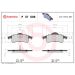 BREMBO Bremsklötze HA P 37 006 BREMBO Bremsklötze HA P 37 006