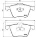 BREMBO Bremsklötze VA VOLVO XC90 02-15 PRIME LINE P 86 018 BREMBO Bremsklötze VA VOLVO XC90 02-15 PRIME LINE P 86 018
