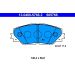 Bremsbelagsatz Toyota P. Auris/Rav 4 1.8-2.5 05 13.0460-5766.2