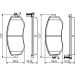 Bremsbelag SUBARU,TOYOTA GT 07 0 986 495 125 Bremsbelag SUBARU,TOYOTA GT 07 0 986 495 125