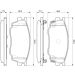 Bremsklötze MAZDA 6 0 986 494 078 Bremsklötze MAZDA 6 0 986 494 078