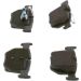Bremsklötze BMW 5 Serie 0 986 424 766