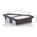 Mann & Hummel Luftfilter PKW HONDA Civic 1.4 12 C 20 014