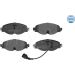 Bremsbelagsatz Vw P. Golf Vii/A3/Octavia/Leon 12 MEYLE-ORIGINAL: True to OE 252568320 Bremsbelagsatz Vw P. Golf Vii/A3/Octavia/Leon 12 MEYLE-ORIGINAL: True to OE 252568320