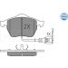 Bremsbelagsatz Vw P. Bora/Golf/New Beetle 98-10 Mit Sensor 025 233 9219/W Bremsbelagsatz Vw P. Bora/Golf/New Beetle 98-10 Mit Sensor 025 233 9219/W