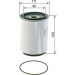 Kraftstofffilter Diverse F 026 402 238