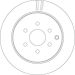 Bremsscheibe Nissan T. Pathfinder 2.5-3.0 Dci 4Wd 06 DF6289 Bremsscheibe Nissan T. Pathfinder 2.5-3.0 Dci 4Wd 06 DF6289
