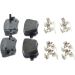 BOSCH Bremsbelagsatz, Scheibenbremse 0 986 460 161 BOSCH Bremsbelagsatz, Scheibenbremse 0 986 460 161