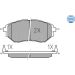 Bremsbelagsatz Subaru P. Legacy Iv 3.0 03- Mit Sensor MEYLE-ORIGINAL: True to OE 025 242 2218/W