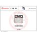 BREMBO Bremsklötze HA P 02 001