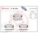 BREMBO Bremsklötze VA P 30 041